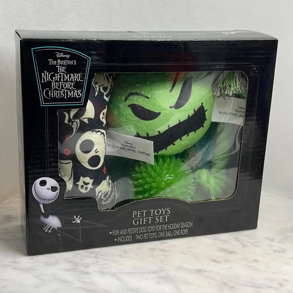 Nightmare Before Christmas Pet Toy Gift Set